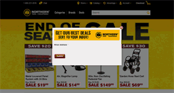 Desktop Screenshot of northerntool.com